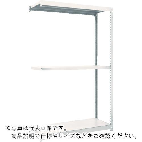 TRUSCO ( トラスコ中山 ) スチールラック M1.5型軽中量棚 1460X445XH1800 3段連結 ネオグレー ( M1.5-6543B NG(ﾈｵｸﾞﾚｰ) )