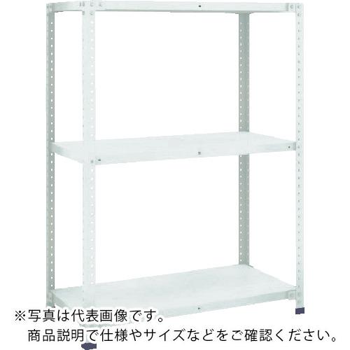 TRUSCO ( トラスコ中山 ) 軽量150型中棚ボルトレス棚 W1800XD300XH1200 3段 ( TLA46K-13 )