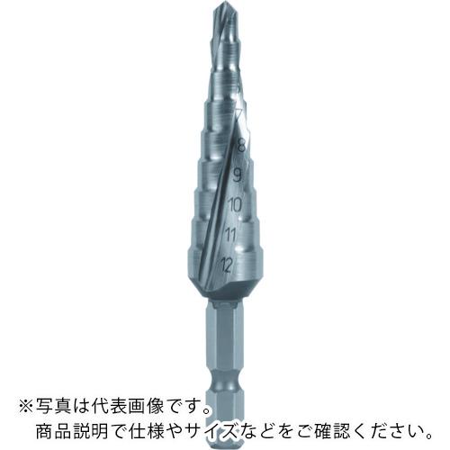 【SALE価格】TRUSCO ( トラスコ中山 ) 六角軸ステップドリル 2枚刃 4~20mm ( TSDS20 )