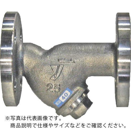 ヨシタケ ステンレス鋼製Y形ストレーナ(80メ) 40A ( SY-8-80M-40A )