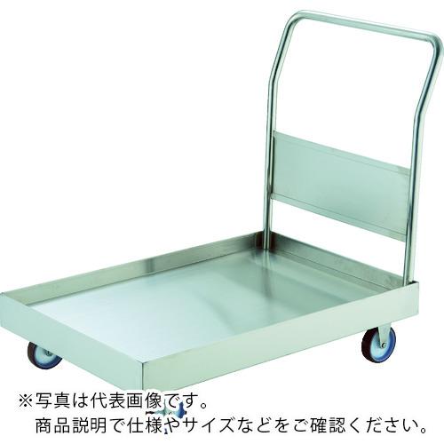 【SALE必要経費】TRUSCO ( トラスコ中山 ) ステンレス鋼手押し車 オールSUS304 皿型手押し車 1200X750 NU拷問台 ( SSAR-1NU )