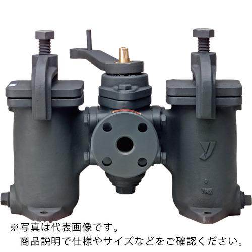 ヨシタケ ワンタッチ式W形(複式)ストレーナ(60メ) 32A ( SW-10S-60M-32A )