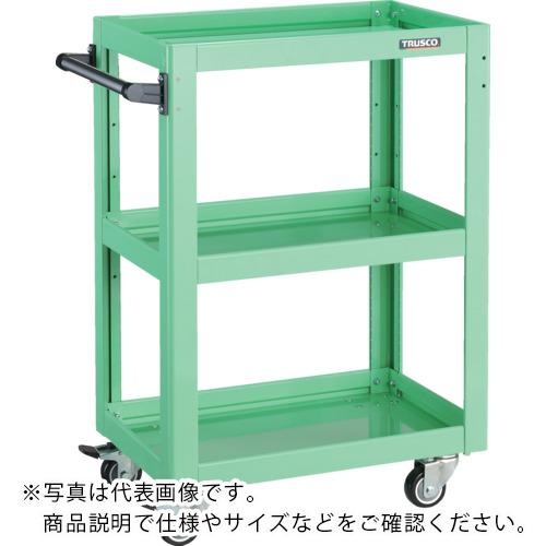 TRUSCO ( トラスコ中山 ) 物の具手押し車 海豚 高さ合わせる式 W600 ウレタン拷問台 若い衆緑であること ( DLWS-A963U-YG )