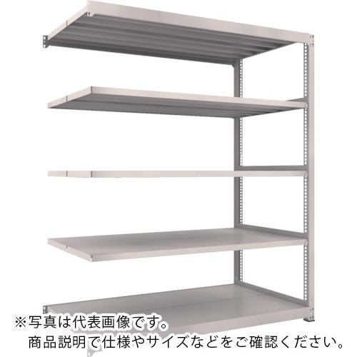 TRUSCO ( トラスコ中山 ) スチールラック M3型中量棚 900×1121×H2100 5段 連結 ネオグレー ( M3-73125B NG ) 30,777円