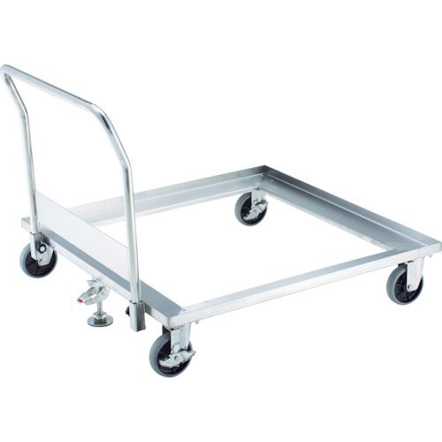TRUSCO ( トラスコ中山 ) オールステンパレットカー 1120X1120 S付 ハンドル付 ( SUPL-1111HS )|配管材料プロ トキワ