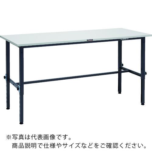 TRUSCO ( トラスコ中山 ) 軽荷重作業台高さ調節式(150kg)AEM型 1800X600XH650~950 基本タイプ ダークグレー色 ( SAEM-1860 DG ) 30,186円