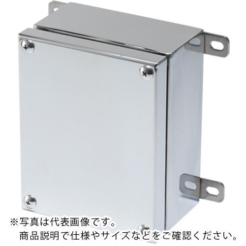 【SALE必要経費】タカチ ( タカチ電機製作 ) 外の方打っ付け足付雨合羽・防塵ステンレス鋼ボックス席 ( SLB121508 ) 【製造業者取寄】