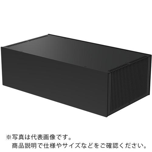 タカチ ( タカチ電機工業 ) 縦型ヒートシンク式アルミサッシケース ブラック ( HY133-43-23BB ) (株)タカチ電機工業 【メーカー取寄】