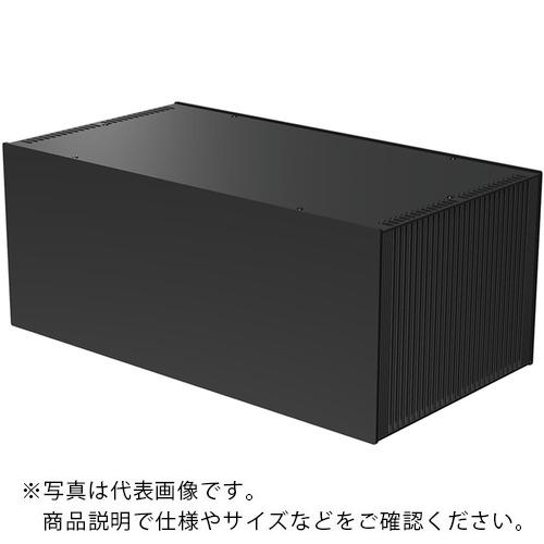 タカチ ( タカチ電機工業 ) 縦型ヒートシンク式アルミサッシケース ブラック ( HY177-43-23BB ) (株)タカチ電機工業 【メーカー取寄】