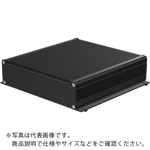 タカチ ( タカチ電機工業 ) フランジ足付ヒートシンクアルミケース ( EXHF29-8-30BB ) (株)タカチ電機工業 【メーカー取寄】