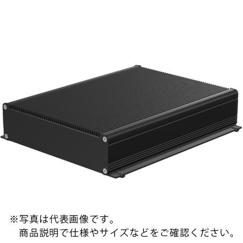 タカチ ( タカチ電機製造 ) フランジ足付ヒートシンクアルミケース ( EXHF29-8-38BB ) (株)タカチ電機製造 【製造業者取寄】 DIY・工具-花・ガーデン・DIY-その他