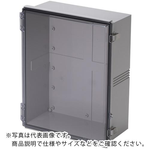 タカチ ( タカチ電機工業 ) 防水・防塵ボックス 透明/ホワイトグレー 400×500×201 ( BCAP405020T ) (株)タカチ電機工業 【メーカー取寄】