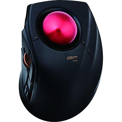 ELECOM ( エレコム ) マウス トラックボール「DEFT PRO」(人差し指操作タイプ) 8ボタン 有線/無線/Bluetooth対応 ブラック ( M-DPT1MRBK ) エレコム(株)