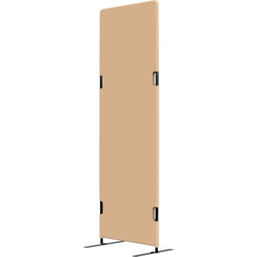 TOKIO ( 藤沢工業 ) フリージョイントパネル 横幅600mm×奥行き22mm×高さ1800mm ベージュ(布・両足付き) ( PT20-F1860 F-B52-02-LEG2 ) 藤沢工業(株) 【メーカー取寄】