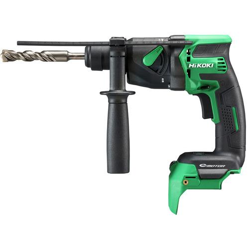 HiKOKI ( 工機ホールディングス ) 18Vコードレスロータリハンマドリル SDSプラスシャンク 鵞鳥手持ち部分 入れもの付 本体のみ ( DH18DPB-NNK )