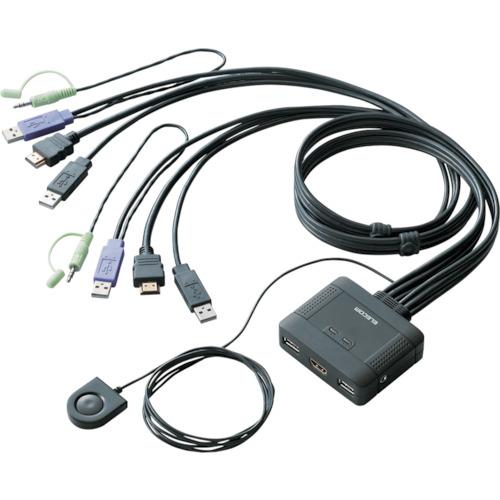 ELECOM ( エレコム ) パソコン切替器 HDMI対応 2台切替 ( KVM-HDHDU2 ) エレコム(株) 11,947円