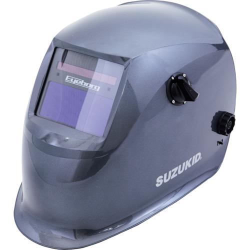SUZUKID 自動小銃遮光溶接面 アイボーグアルファ2 青みろ波器 ( EB-200A2B )