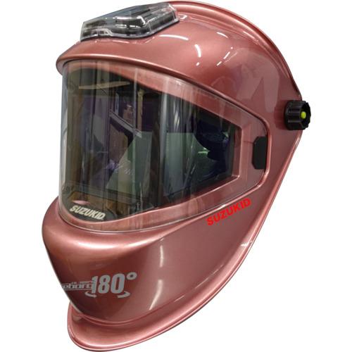 SUZUKID 自動遮光溶接面 アイボーグ180°ロゼヘルメット取付アダプタ付 ( EB-300PWRH )