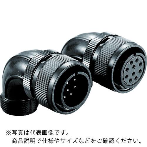 飛行陰電子 導線用繋ぎ 丸型MS繋ぎ ライトアングルプラグ 貝殼28 取り合わせ標号28-21 ( NMS3108B28-21P )