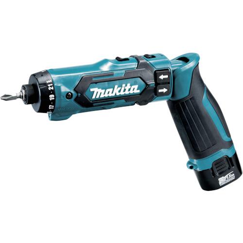 マキタ 申し受ける式ペンドライバドリル 7.2V差込式 最大限度トルク8N・m 青 1.5Ah (本体・バッテリ×2・申し受ける器・軽銀入れもの付) ( DF012DSHX )