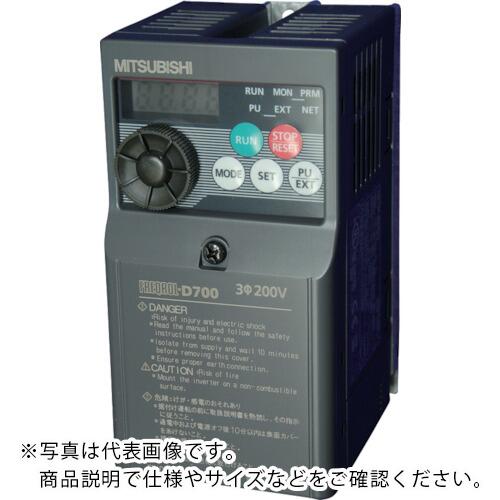 三菱電機 汎用インバータ FREQROL-D700続きもの ( FR-D720-0.2K ) 三菱電機(株)