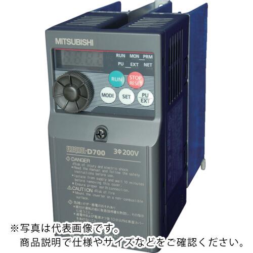 三菱電機 汎用インバータ FREQROL-D700続きもの ( FR-D720-0.75K ) 三菱電機(株)