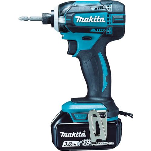 マキタ 申し受ける式インパクトドライバ 18V 最大限度締付トルク165N・m 青 3.0Ah (本体・バッテリ×2・申し受ける器・入れもの付) ( TD149DRFX )