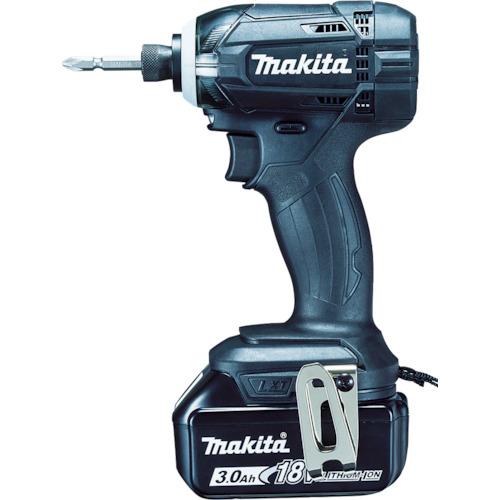 マキタ 申し受ける式インパクトドライバ 18V 最大限度締付トルク165N・m 黒 3.0Ah (本体・バッテリ×2・申し受ける器・入れもの付) ( TD149DRFXB )