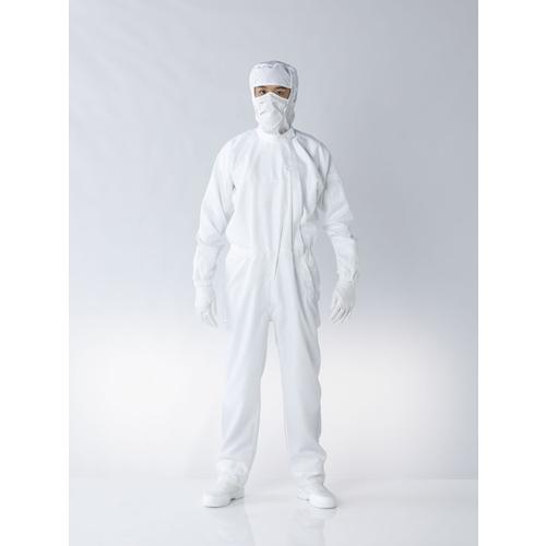 TriApex ( 東洋リントフリー ) サイドファスナーつなぎ服FC141C S 白 ( FC141C-01-S )