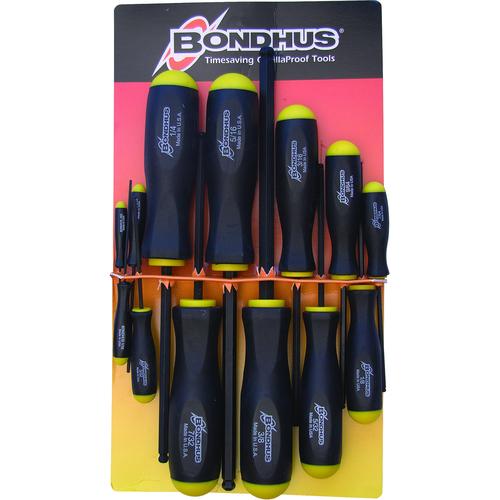 BONDHUS ( ボンダス ) ボールポイント・ドライバー インチ セット13本組(0.050-3/8) No.10637 ( BSX13 )