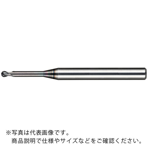 NS ( 日進工具 ) 銅電極加工用ロングネックボールエンドミル DRB230 R3×40 ( DRB230R3X40 ) 日進工具(株)