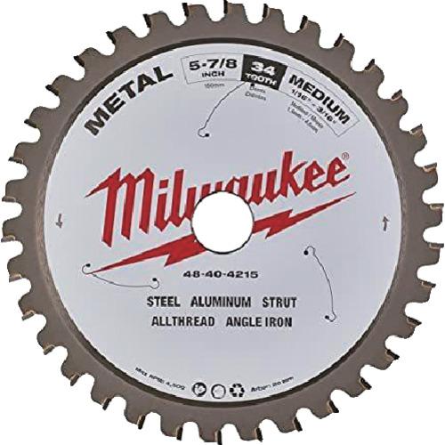 milwaukee ( ミルウォーキーツール ) 150mm チップソーカッター用交換刃 34T (鉄鋼用) ( 48-40-4215 )