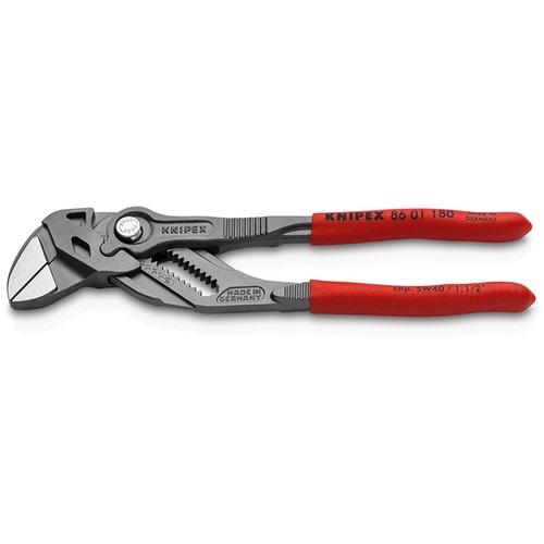 KNIPEX プライヤーレンチ すべり止め付プラスチックハンドル 180mm ( 8601-180 )