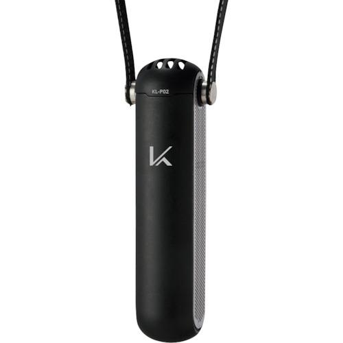 Kaltech ( カルテック ) パーソナル空間除菌・脱臭機ターンドケイ 首掛けタイプ 黒(花粉フィルター搭載) ( KL-P02-K ) カルテック(株)