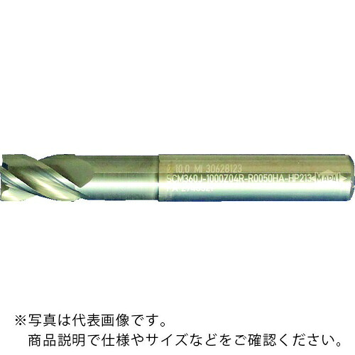 MAPAL ( マパール ) 超硬ラジアスエンドミル OptiMill-HPC-CR 不釣り合い取りわける・不釣り合い先んじる4枚刃 ラジアス 刃径3粍 刃長5粍 全長50粍 シャンク径6粍 ( SCM360J-0300Z04R-R0030HA-HP213 )