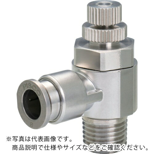 PISCO ( 日本ピスコ ) スロットルバルブSUS316 ( SSJNC10-03 ) (株)日本ピスコ