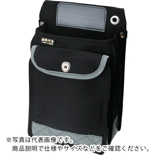 コヅチ 送電工事向電工用腰袋デラックスタイプ ( KCN-19DXBBK )
