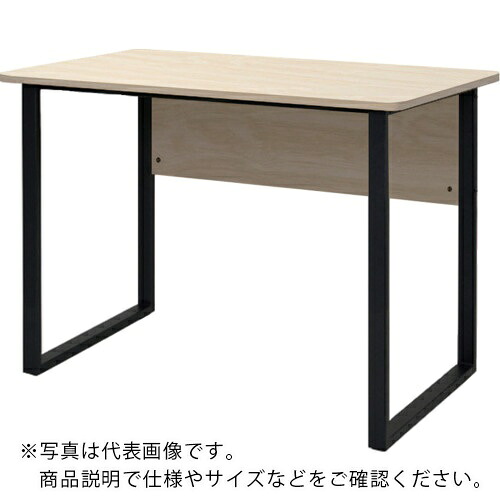【SALE通貨価値】TRUSCO ( トラスコ中山 ) 平机 肌理天板黒脚 W1000×D600×H700粍 ( TRLD1060-NAA )