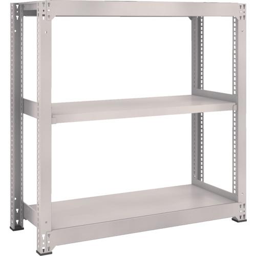 TRUSCO ( トラスコ中山 ) スチールラック M3型中量棚 1200×1121×H900 3段 単体 ネオグレー ネオグレー ( M3-34123 NG(ﾈｵｸﾞﾚｰ) )
