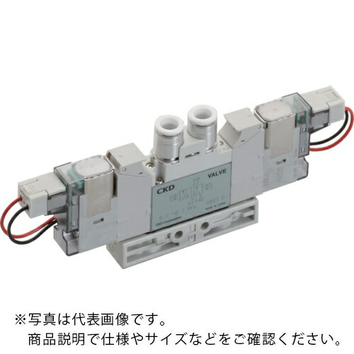 【SALE通貨価値】CKD 電磁弁 飛行士式5界面弁 単刀直入配管工業 ( 4GA120R-C4-E2-3 )