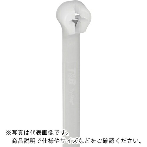 TY－Rap ( ABB ) 結束バンド 高性能ケーブルタイ 標準 ナチュラル色 幅8.2×長さ1143mm 50本入り ( TY54513M )