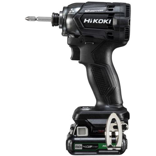 HiKOKI ( 工機ホールディングス ) 10.8Vコードレスインパクトドライバ 4.0Ah バッテリーセット品 ストロングブラック ( WH12DCA(2LSB) ) 28,650円