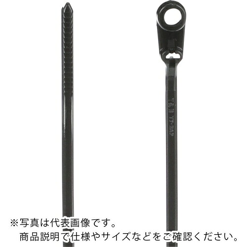 TY-Rap ( ABB ) 結束バンド パネル固定用 耐候 黒色 取付穴径4.4mm 幅3.5×長さ151mm 1000本入り ( TY34MX )