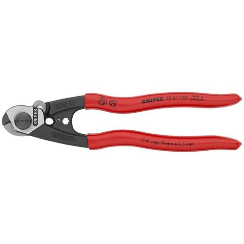 KNIPEX ワイヤーロープカッター 190mm(SB店頭展示パッケージ仕様) ( 9561-190SB ) 6,698円