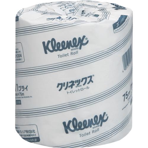 【SALE通貨価値】クレシア ( 日本製紙クレシア ) ちり紙 クリネックストイレットロール 75mシングル(/10821) ( 10820 )