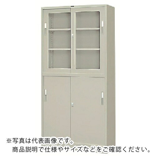 NAIKI ( ナイキ ) 引違い書庫 880×400×1790 ( HGS36-AW ) 【製造業者取寄】