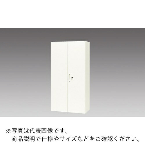 NAIKI ( ナイキ ) 納める庫 CW型 両開き書庫(文字盤錠) W899×D450×H1750 ( CW-0918KD-WW ) 【製造業者取寄】