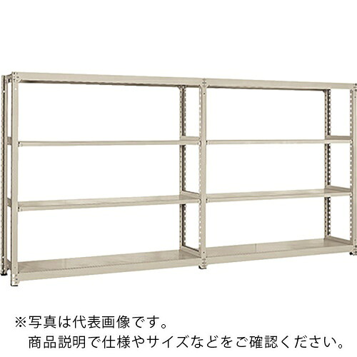 NAIKI ( ナイキ ) 軽量ラック(ボルトレスタイプ) W1505×D450×H2408 ( NMK8545-5R ) (株)ナイキ 【メーカー取寄】