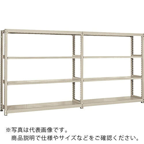 NAIKI ( ナイキ ) 軽量ラック(ボルトレスタイプ) W1805×D450×H1808 ( NMK6645-5R ) (株)ナイキ 【メーカー取寄】