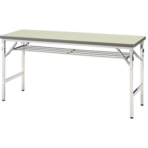 NAIKI ( ナイキ ) 折りたたみテーブル1500X450X700 ( KMJ1545MT-WH ) (株)ナイキ 【メーカー取寄】